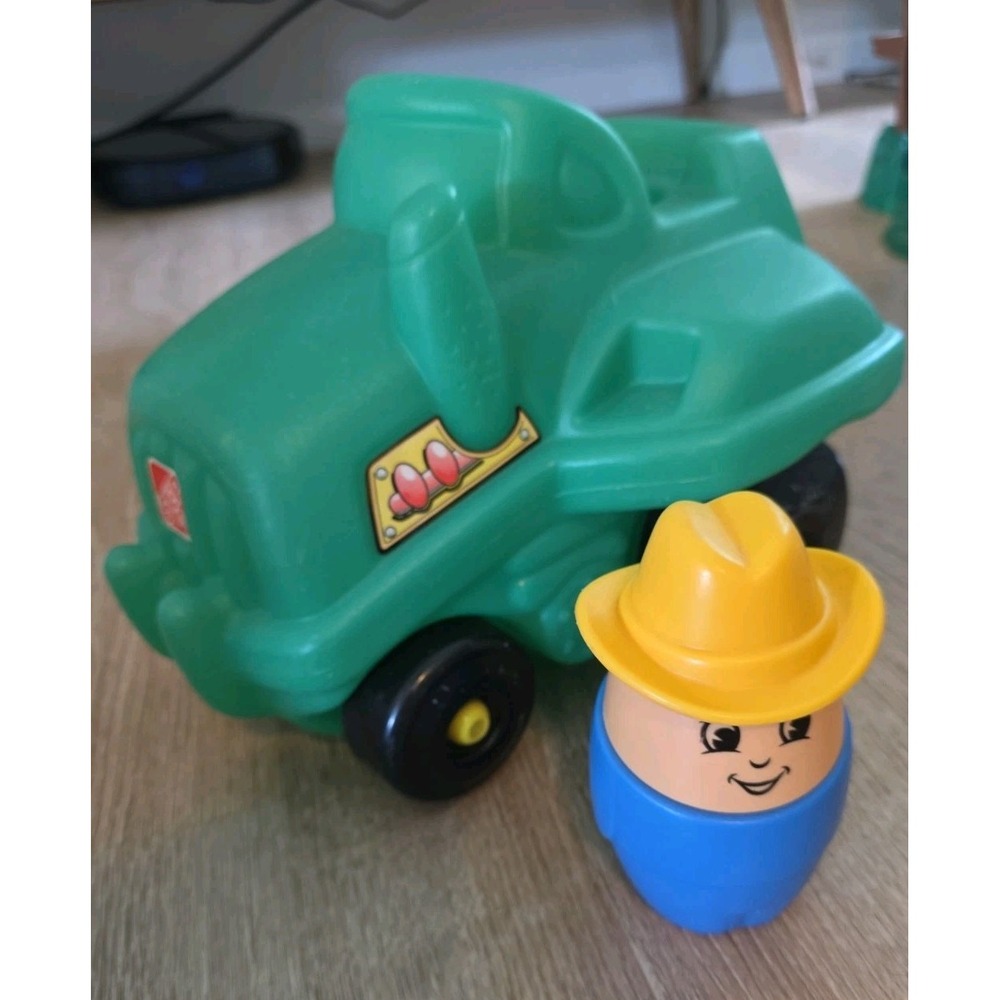 HTF Vntg Step2 Farm Tractor Farmer Chunky Farmer TouLot